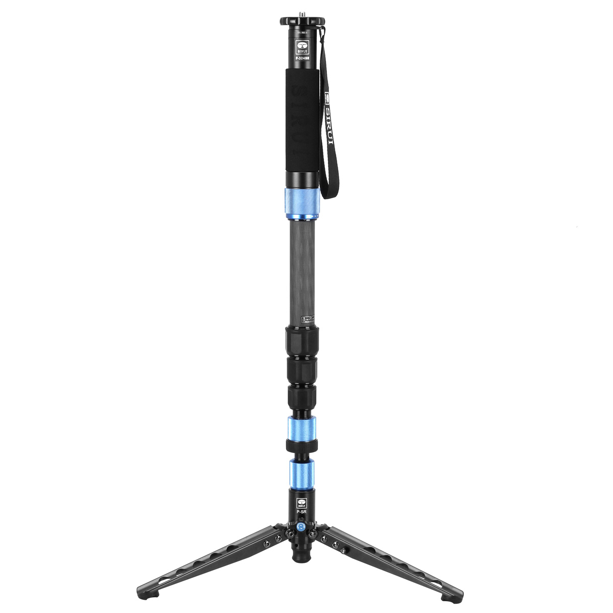 SIRUI P-324S Carbon Fibre Monopod with Support Feet 