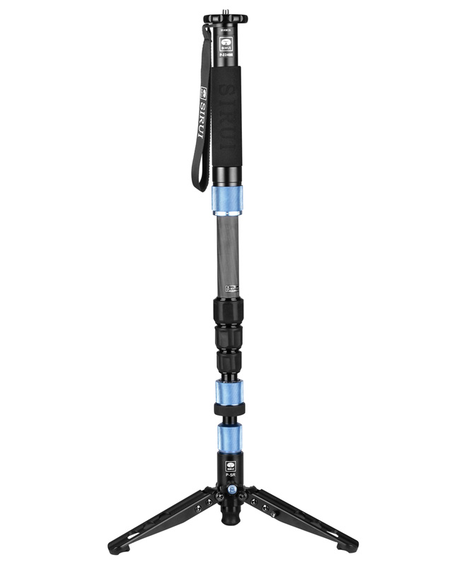Sirui SUP204SR Photo/Video Monopod with Manfrotto XPRO Fluid Head with Fluidity Selector Plus Two Bonus Replacement Quick Release Plates for the RC2 Rapid Connect Adapter 